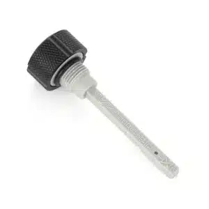 Alternative view of Figurati® Performance Magnetic Transmission Dipstick for Harley-Davidson M8 (2017-2025) - Knurled Black