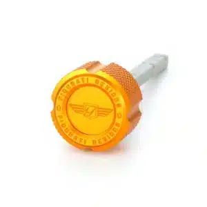 Figurati® Performance Magnetic Transmission Dipstick for Harley-Davidson M8 (2017-2025) - Knurled Gold