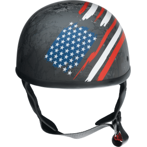 Z1R® CC Beanie Helmet - Justice - Black/Red/White/Blue - XL