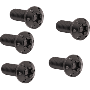 Arlen Ness® Bolt Kit - Holeshot/Brake Rotor/Front - Hub Mount - Black - 5/16-18 x 7/8" - 5 Pack