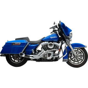 Alternative view of 2-into-1 Up Yours Exhaust System - Twin Cam - Chrome