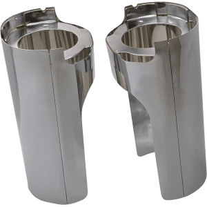 Alternative view of Arlen Ness® Fork Boot Cover - Chrome - Smooth 125-001
