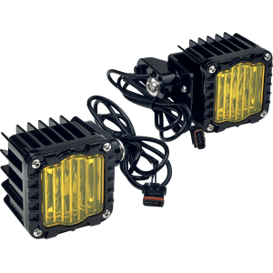 Custom Dynamics&reg; LED Turn Signals - Selective Yellow Lens - '22-'25 FXLRST/FXRST SD-LRST-FT-YB