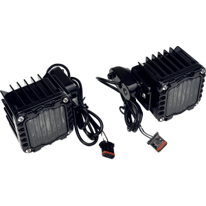 Custom Dynamics&reg; LED Turn Signals - Amber/White - Smoke Lens - '22-'25 FXLRST/FXRST SD-LRST-FT-AW