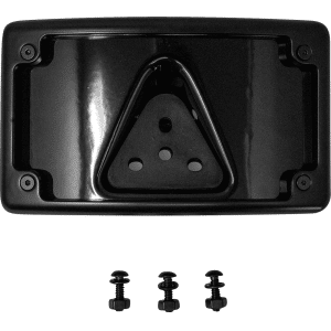 Alternative view of Kodlin® 3-Hole License Plate Mount - Curved - Black KUS20352