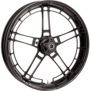 Arlen Ness Wheel - Flatline - Front - Black - 21x3.5 330-028