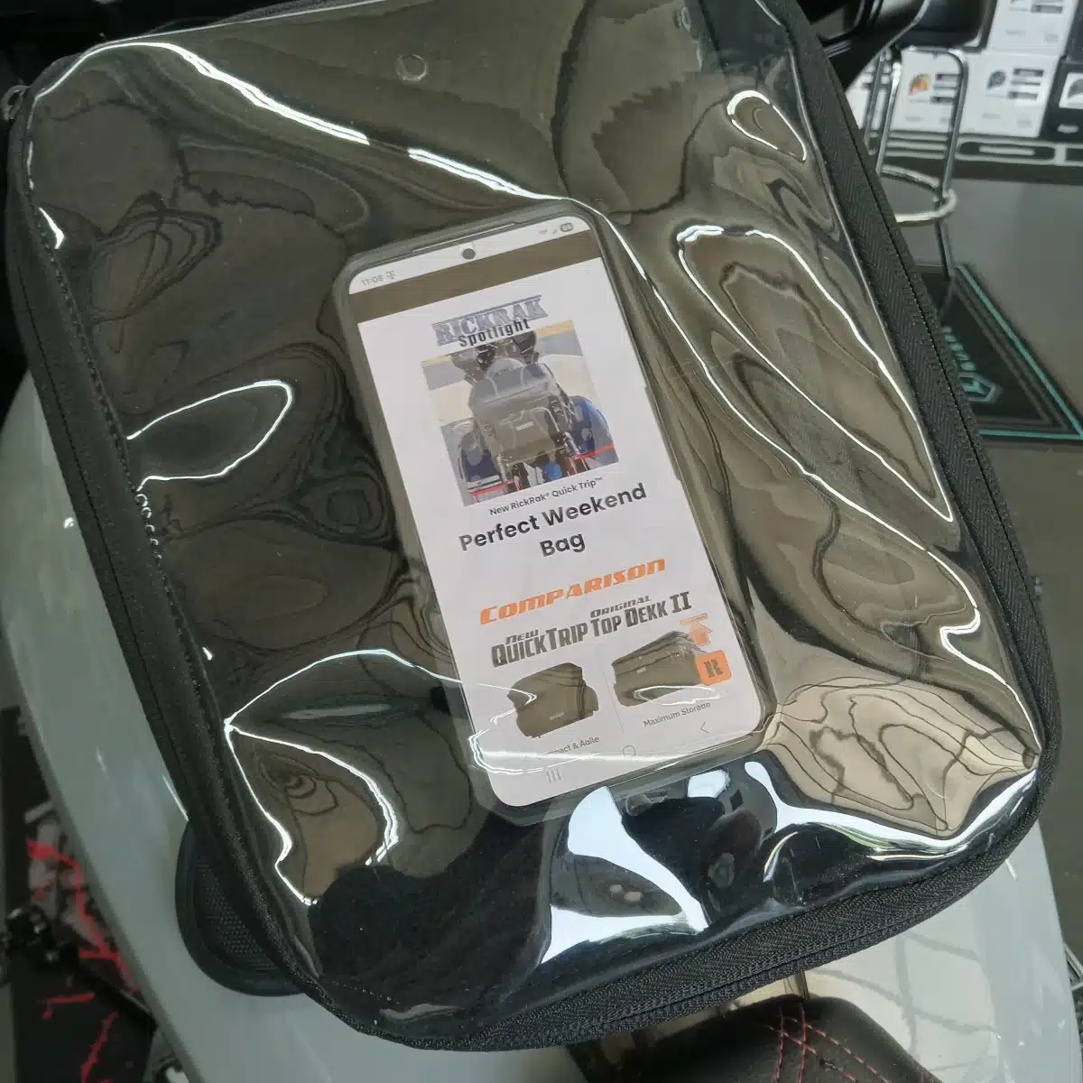 RickRak® Magnetic Tank Bag - Image 7
