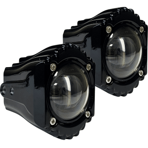 Custom Dynamics&reg; Fog Light - White/Clear - Harley-Davidson&reg; SD-FOG-4W