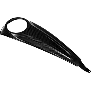 Alternative view of Saddlemen&reg; Dash Panel - Center Fill - Carbon Fiber/Gloss CF-823-07-002