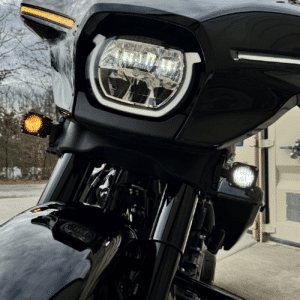 Alternative view of Custom Dynamics&reg; Shark Demon&trade; Turn Signal - LED - Amber/White SD-SG-FT-AW