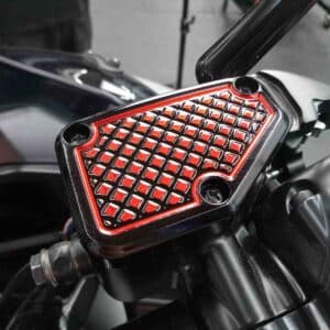RickRak&reg; Custom Brake Reservoir Covers for 2024+ Harley Touring