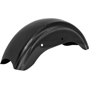 Alternative view of Saddlemen&reg; Rear Fender - Carbon Fiber/Gloss - FXBB/FXST/FLSL CF-818-30-001