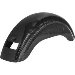 Saddlemen&reg; Rear Fender - Carbon Fiber/Gloss - FXBB/FXST/FLSL CF-818-30-001
