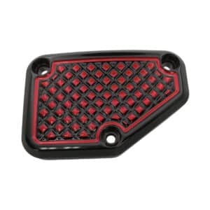 Alternative view of RickRak&reg; Custom Brake Reservoir Covers for 2024+ Harley Touring