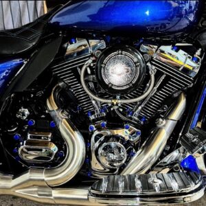 Alternative view of Devil's Head Choppers&reg; Magnetic Bolt Cover Kit - Harley Davidson