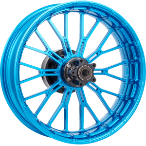 Arlen Ness&reg; Rim - Y-Spoke - Rear - Blue - 18x5.5 / 71-544
