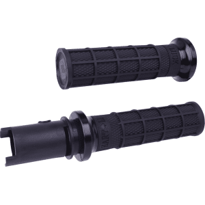 ODI Grips&reg; Hart-Luck Signature V-Twin Lock-On&trade; Grips - CVO - Black/Black