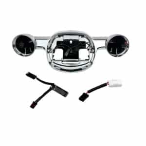 Custom Dynamics&reg; Taillight Baseplate - Chrome - '22-'25 FXRST/FXLRS  TL-TS-BASE-ST-C