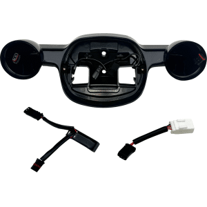 Custom Dynamics&reg; Taillight Baseplate - Black - '22-'25 FXRST/FXLRS  TL-TS-BASE-ST-B