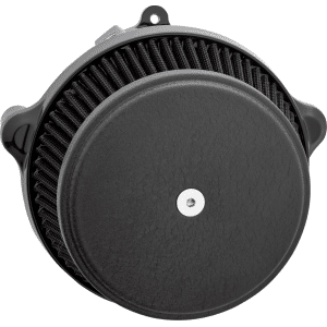 Alternative view of Arlen Ness&reg; Big Sucker&trade; Stage 1 Air Cleaner Kit with Cover - Smooth - Wrinkle Black 600-303