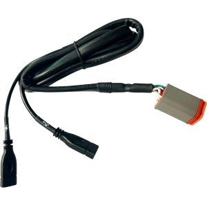 Custom Dynamics&reg; CarPlay Y-Harness PLUS - USB-C - Indian CD-IND-USBC-V2