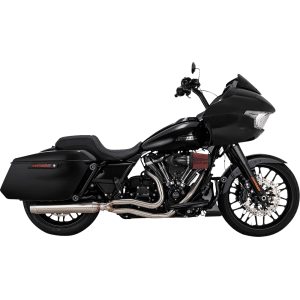 Alternative view of Vance & Hines&reg; 2-into-1 Gaslighter Exhaust System without Heat Shields - M8 Touring - Brushed 27347