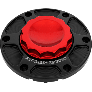 Arlen Ness&reg; 12 Point Gas Cap - Red 701-017