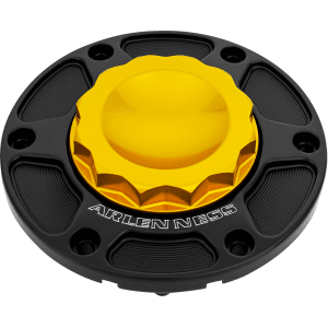 Arlen Ness&reg; 12 Point Gas Cap - Gold 701-016