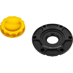 Alternative view of Arlen Ness&reg; 12 Point Gas Cap - Gold 701-016