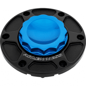 Arlen Ness&reg; 12 Point Gas Cap - Blue 701-015